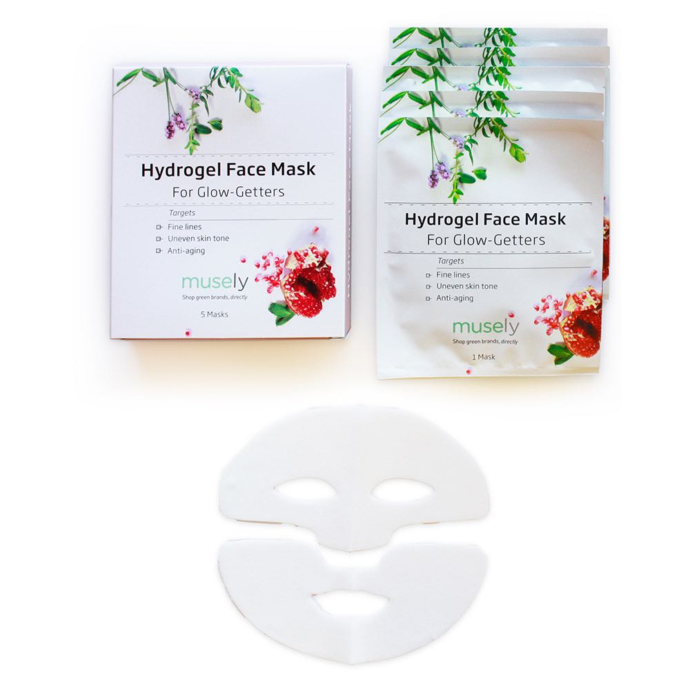 Musely hydrogel masks