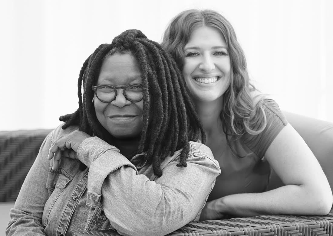 Whoopi Goldberg and Maya Elisabeth