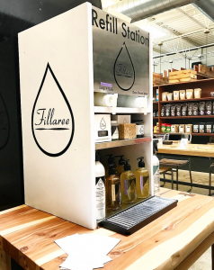 Fillaree refill station