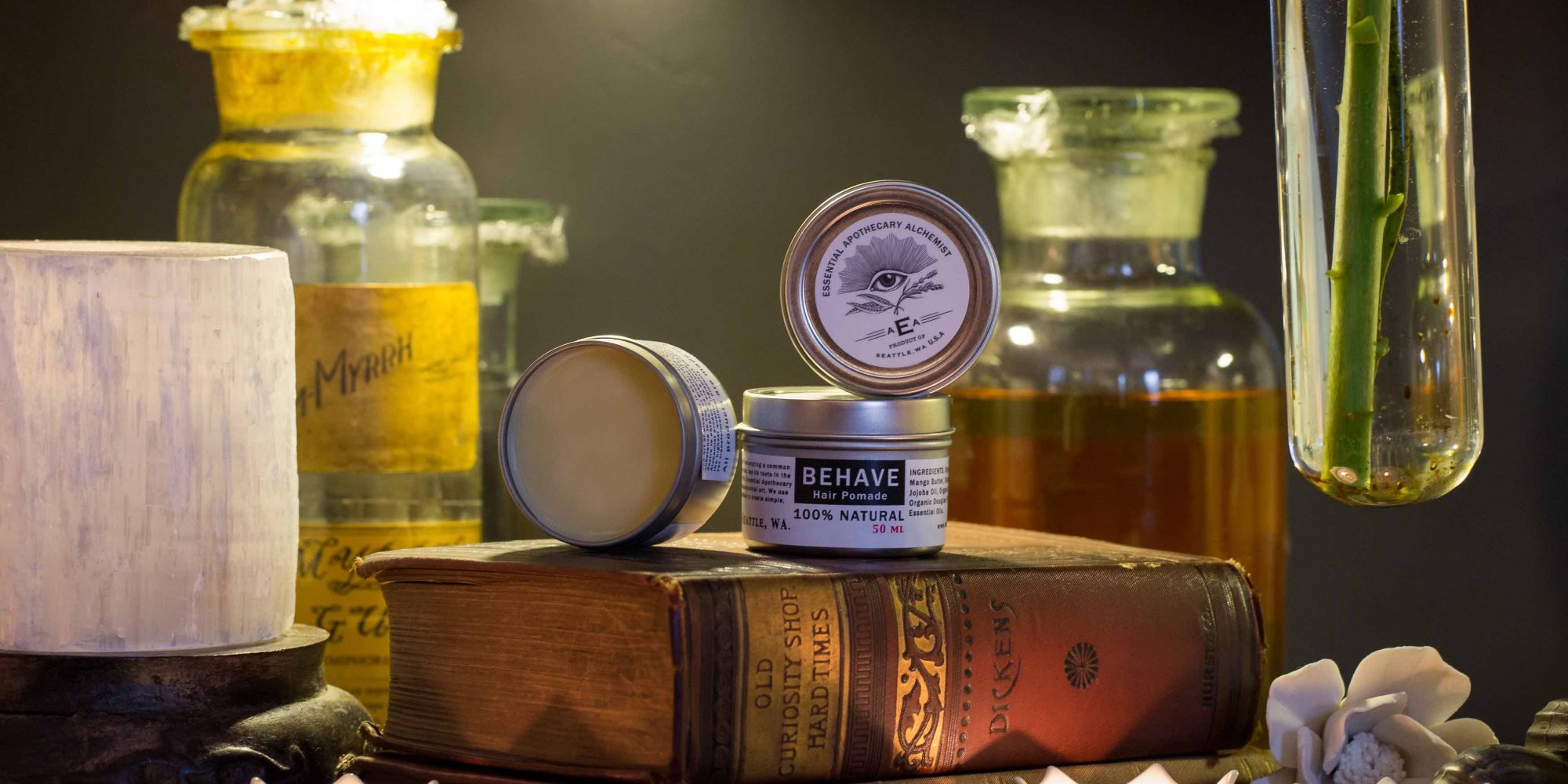 Essential Apothecary Alchemist Showcases Carefully Crafted Products In A Small Seattle Shop