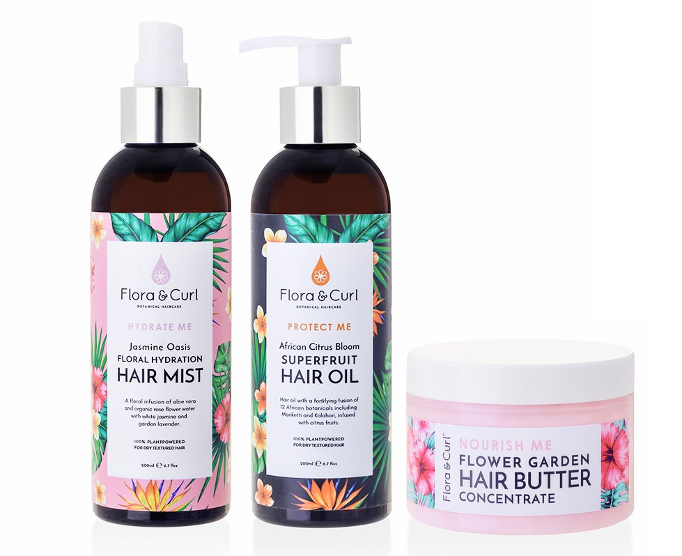 Flora & Curl textured hair