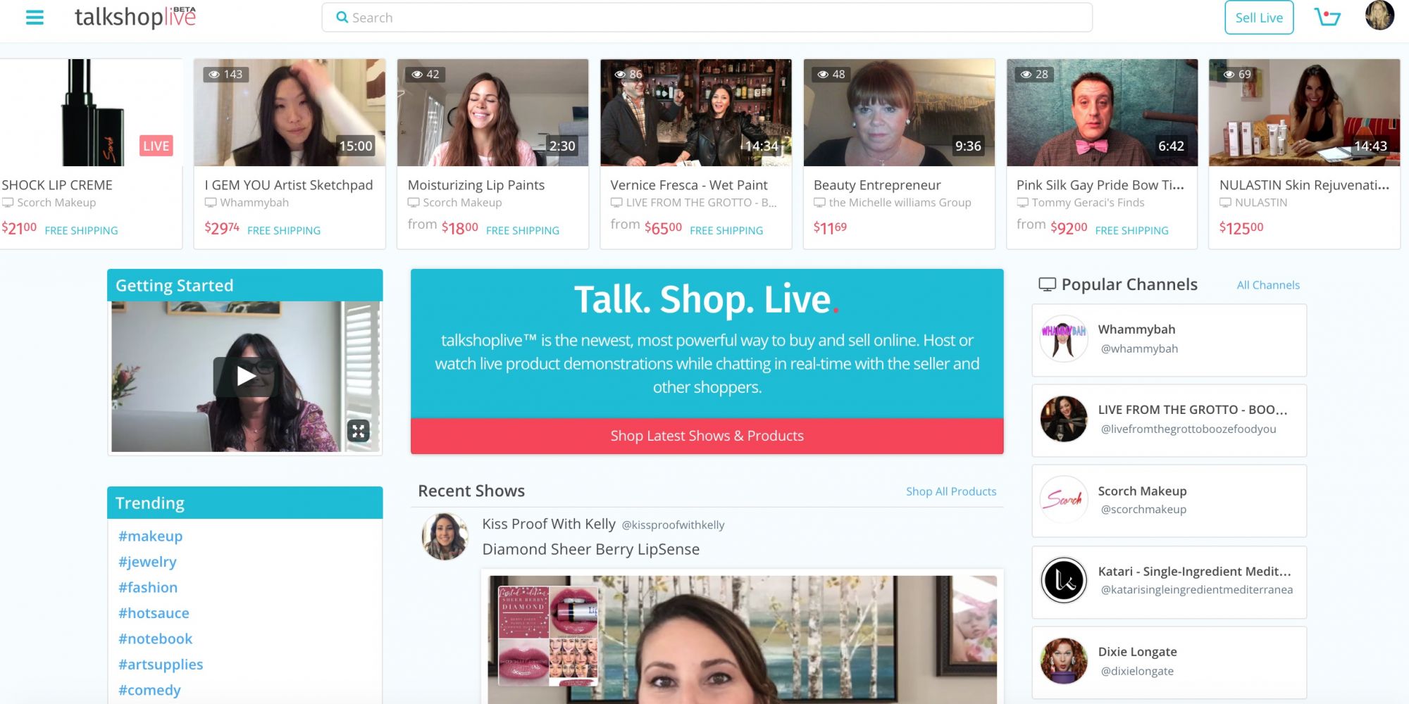 Talkshoplive Levels The Video Commerce Playing Field For Small Brands