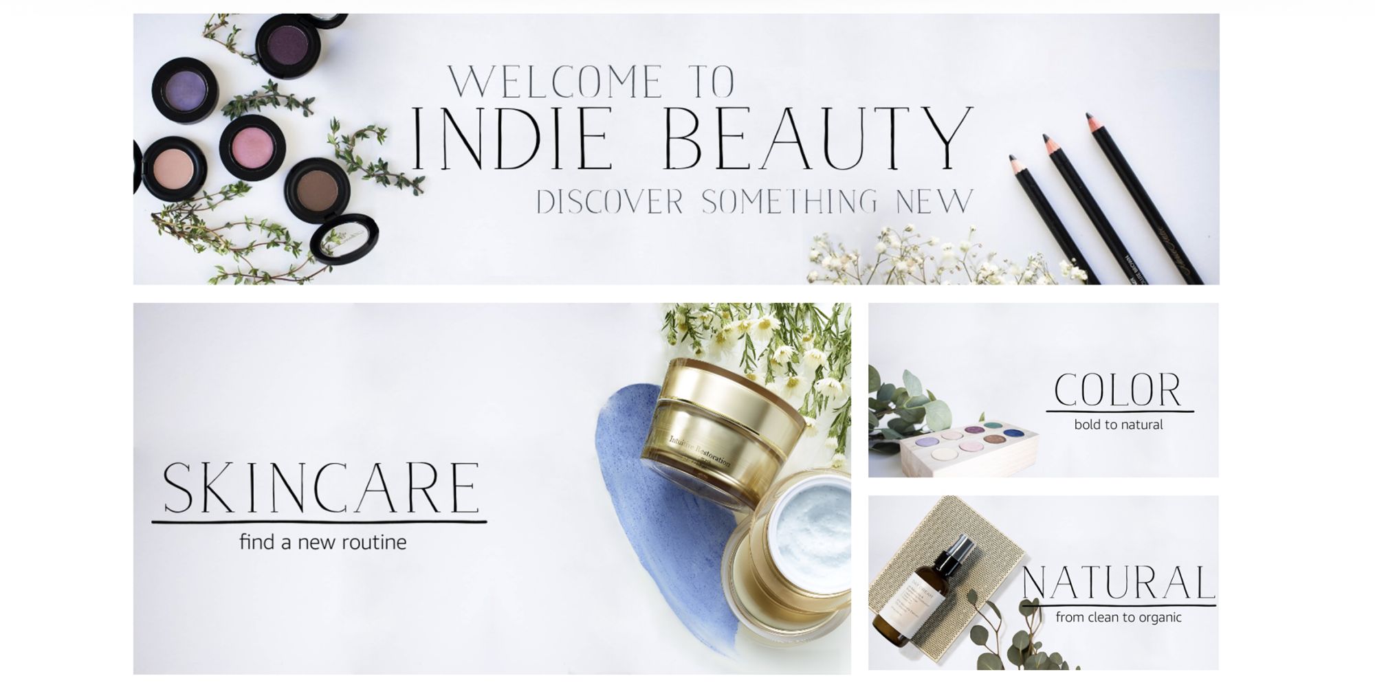 Amazon Launches Indie Beauty Shop Dedicated To Emerging Brands Within Its Marketplace