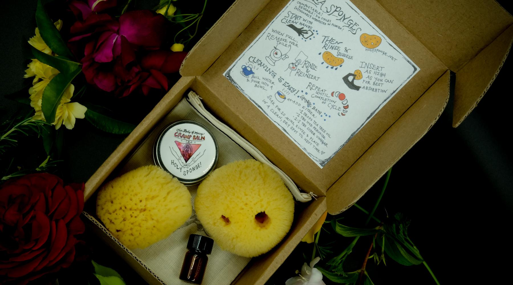 Holy Sponge! Sells Menstrual Sponges And Hand-Crafted Knives, And We’re Here For All Of It