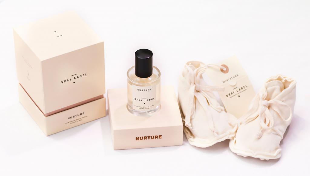 The fragrance Nurture is a collaboration between luxury natural perfume house Abel and organic children's wear company Gray Label. (Latest Beauty Trends From IBE London)