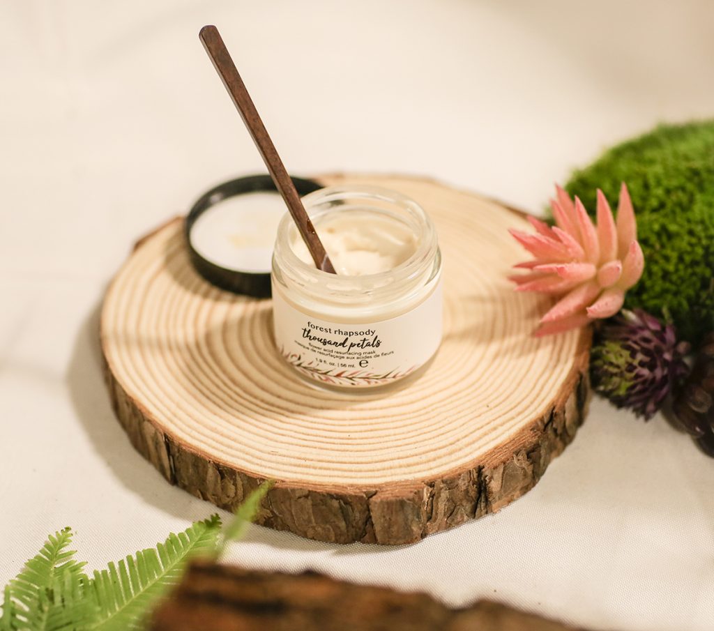 Emerging brands in pursuit of clean ideals keep making technological advances and new discoveries. Forest Rhapsody has harnessed gentle actives from flowers, such as the pyruvic acid derived from the chalices of hibiscus blooms. (Big-Time Beauty Trends At IBE LA)