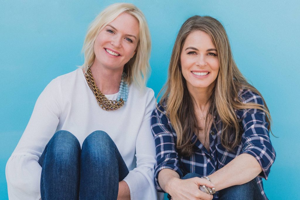 Project Sunscreen co-founders Rachel Henderson and Ashley Magovern 