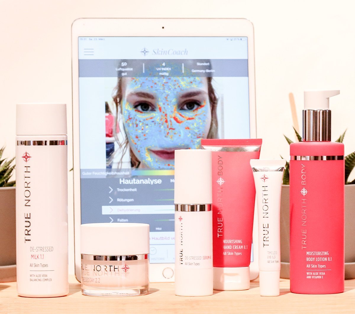 With the snap of a selfie, True North's app My Skin Coach allows users to analyze their skin issues and find solutions for them. (The Biggest Beauty Trends From The First IBE Berlin)