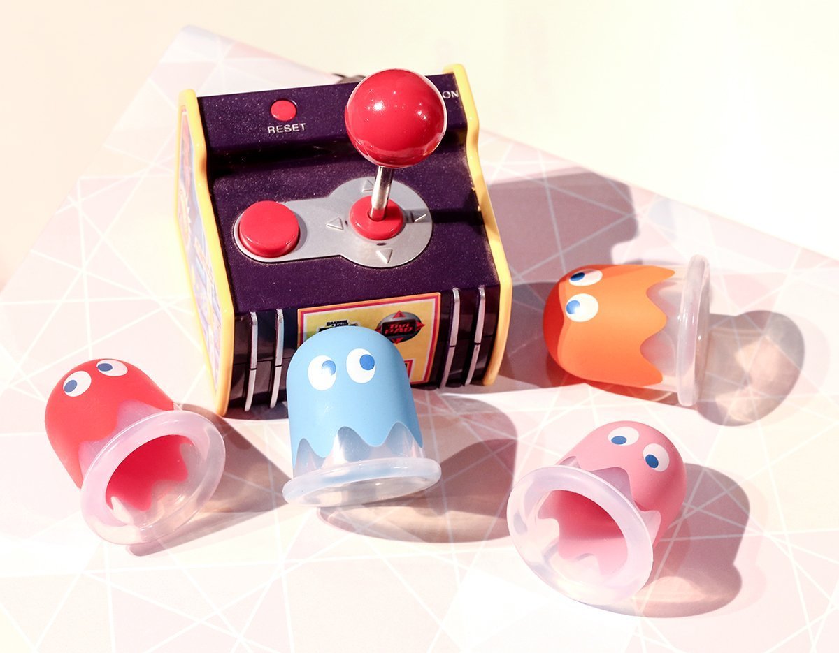 Cupping doesn't get too serious at the brand Cellu-cup, which turns to the classic video game Pac-Man to make its packaging zing. (The Biggest Beauty Trends From The First IBE Berlin)