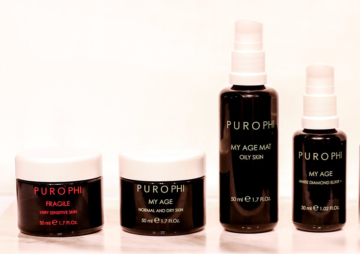 Purophi's White Diamond Elixir + contains a blend of 10 natural active ingredients such as sugars, mushrooms, plants, flowers and fruits as well as a whitening action to combat photoaging and irregular pigmentation. It retails for 79 Euros for 30 ml. (The Biggest Beauty Trends From The First IBE Berlin)