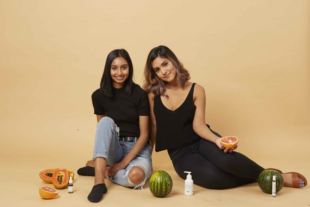 Blume co-founders and sisters Bunny and Taran Ghatrora