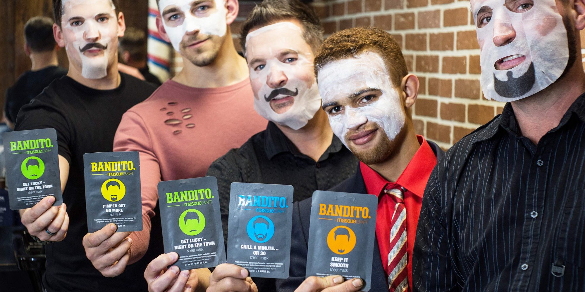 The Men’s Market Looks Downright Glowy (Hint: Male Face Masking Is Involved)