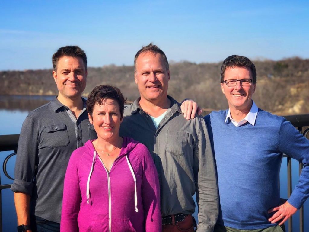 HiBar co-founders Ward Johnson, Nora Schaper, Jay Schaper, and Dion Hughes