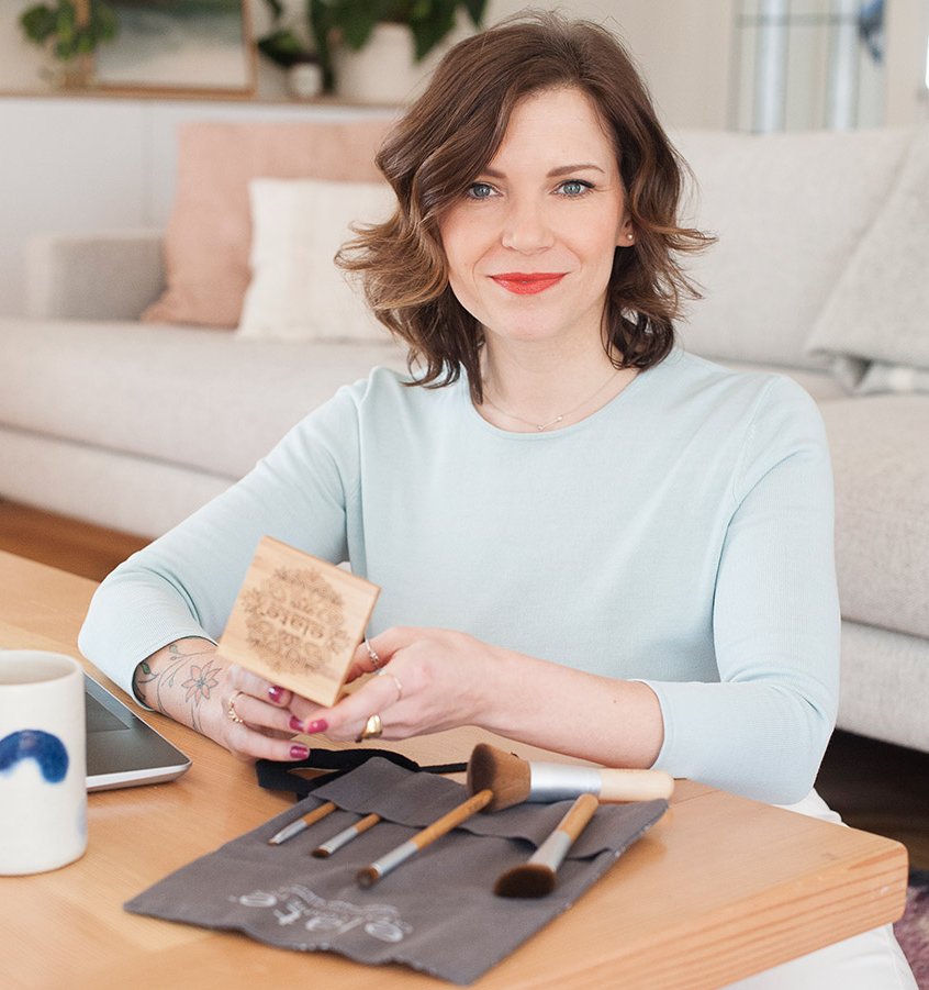 Melodie Reynolds, founder of Elate Cosmetics