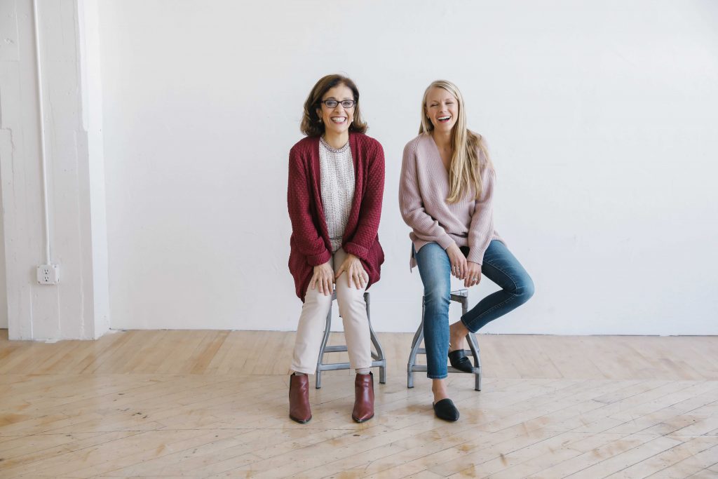 NakedPoppy co-founders Jaleh Bisharat and Kimberly Shenk