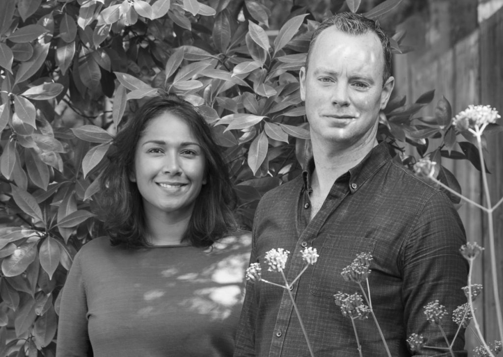 Five Dot Botanics co-founders Zaffrin and Brian O'Sullivan