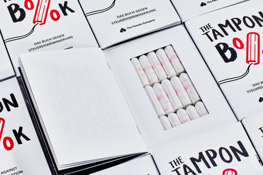 With 15 tampons made of organic cotton and 46 pages of stories about menstruation, The Tampon Book has helped newcomer brand The Female Company to draw attention to the fiscal inequity of the feminine hygiene industry.