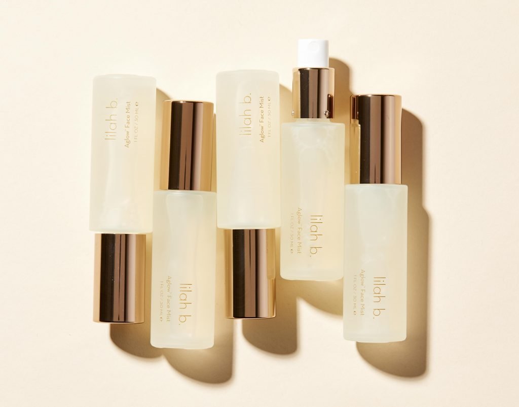 Lilah B. has 45 stockkeeping units priced primarily from $30 to $58. Its bestseller is Aglow Face Mist.