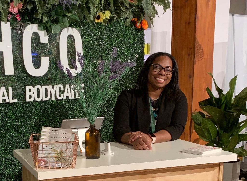 NHCO Botanical Bodycare founder Nicole Hawthorne