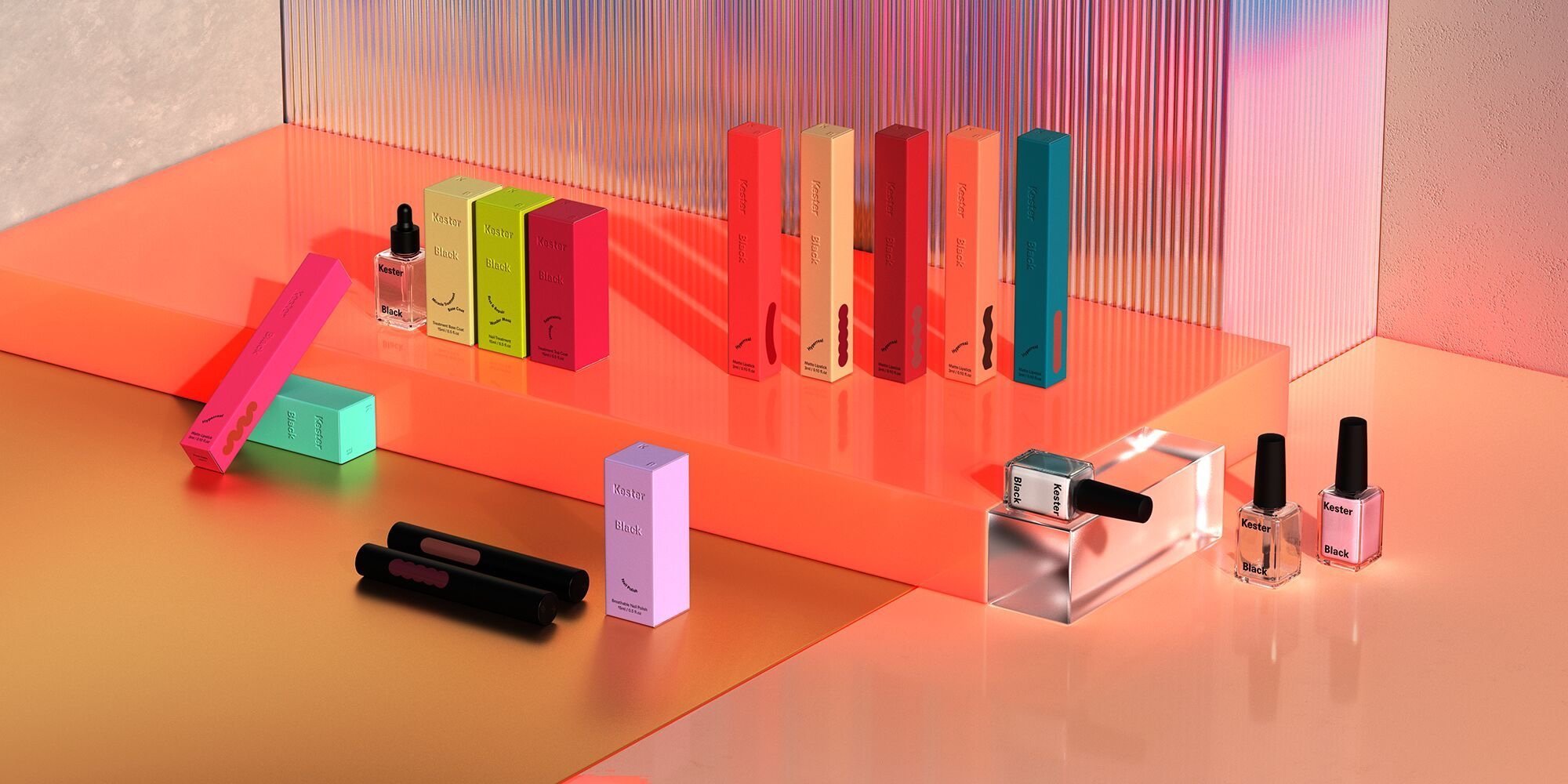 Edgy Nail Polish Brand Kester Black Is Launching A Cosmetics Line