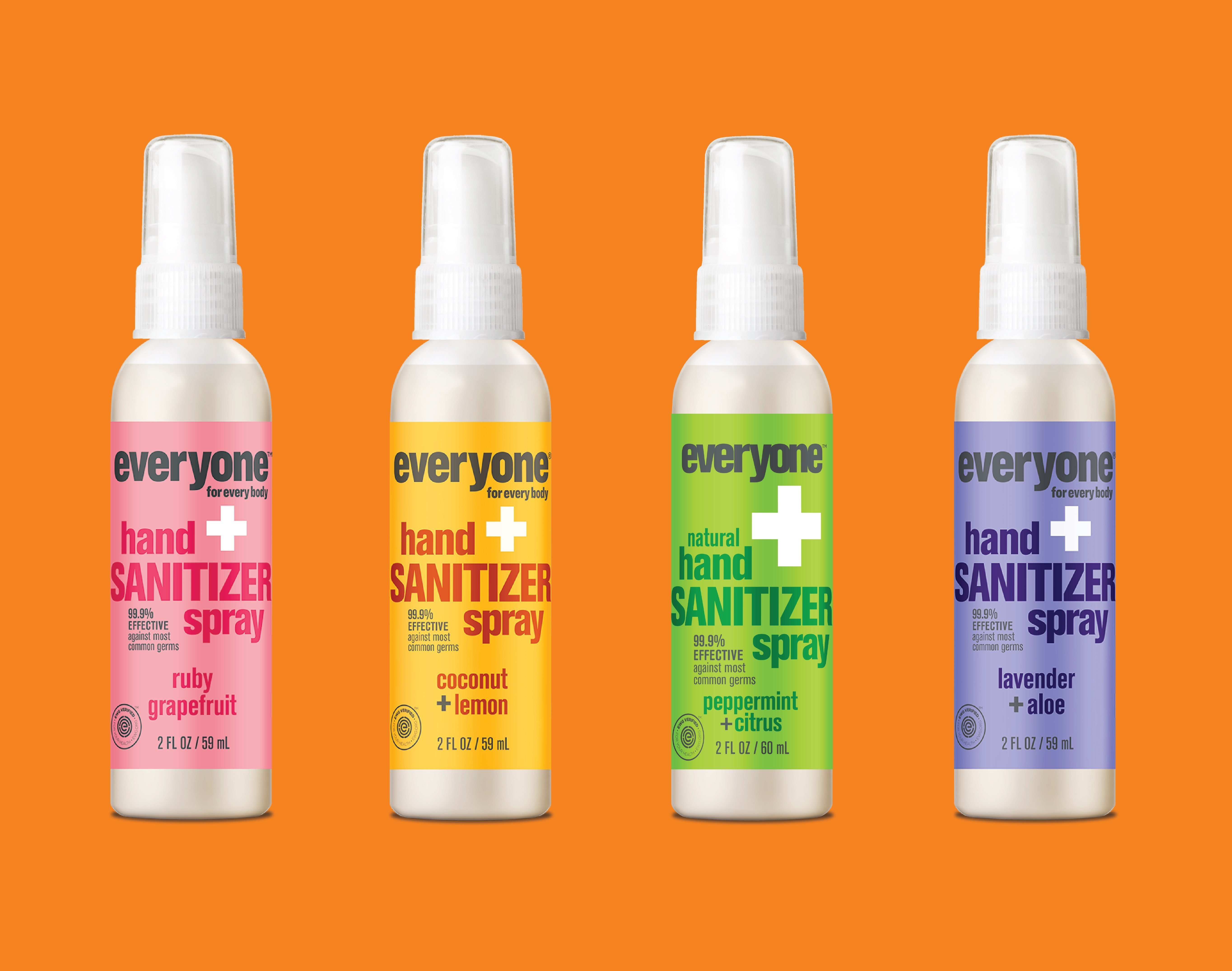 Hand sanitizers from EO Products 