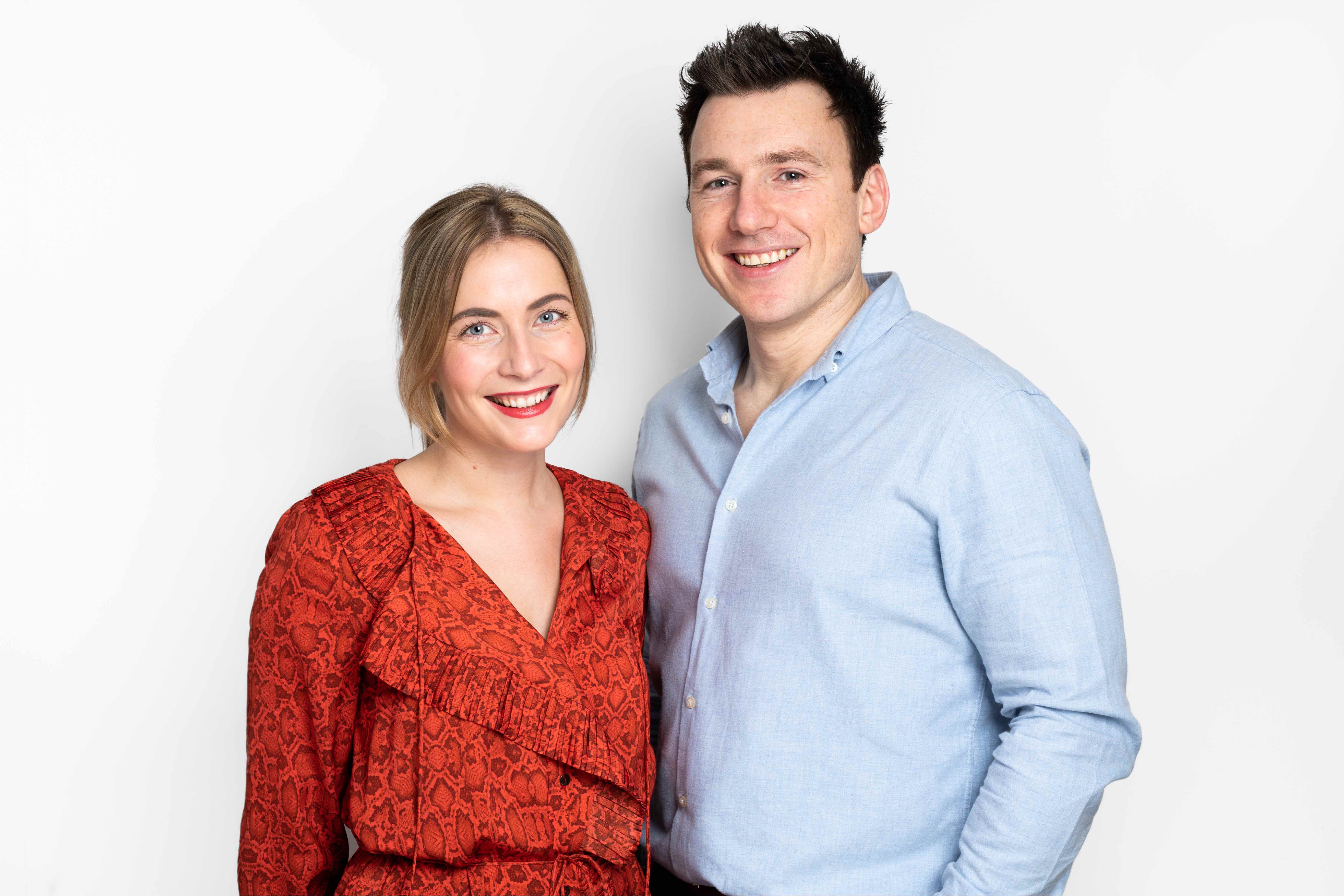 The Inkey List co-founders Colette Laxton and Mark Curry