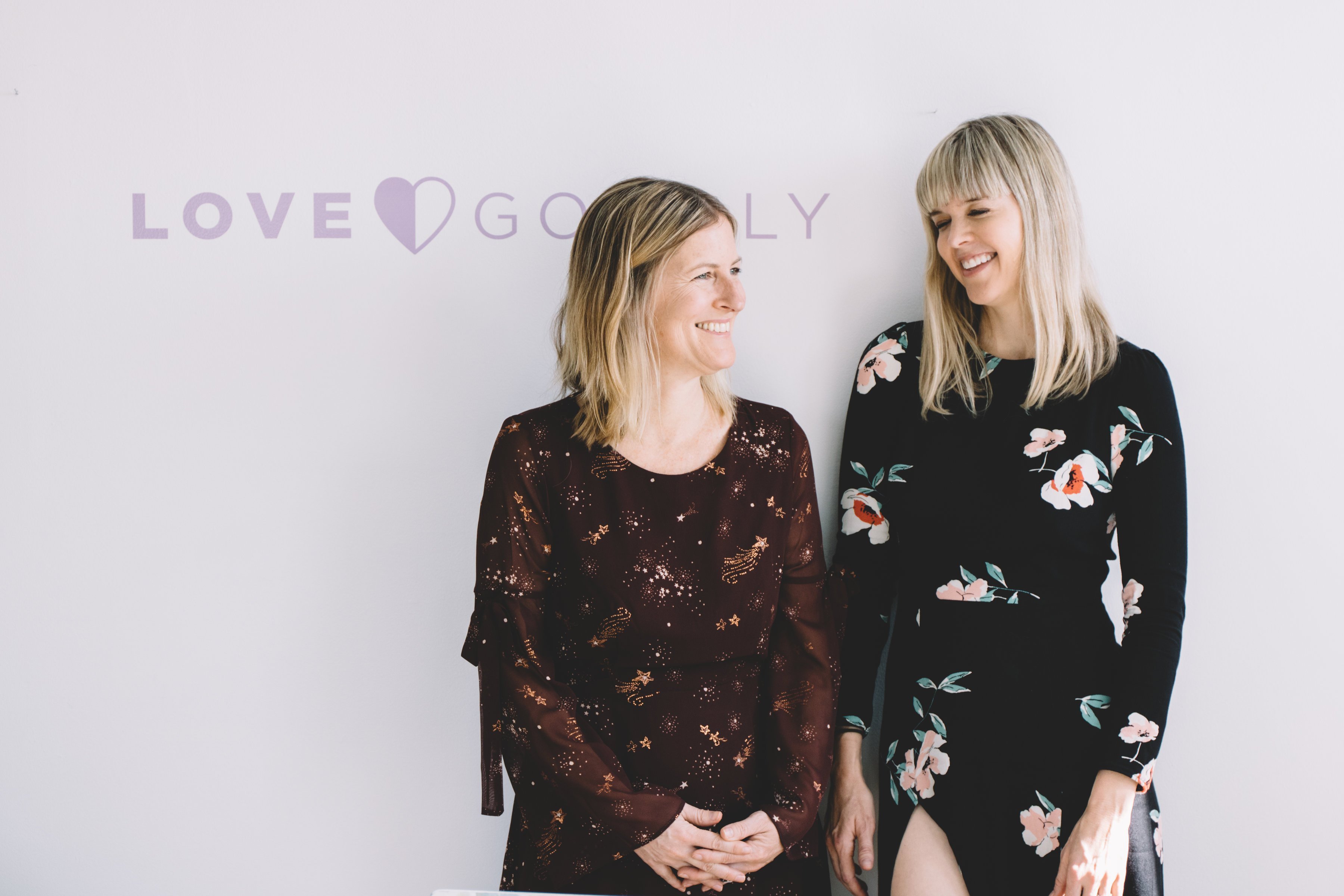 Love Goodly founders Justine Lassoff and Katie Bogue Miller