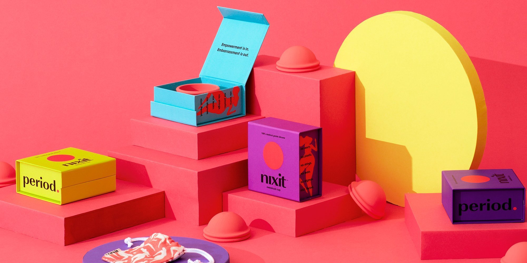 New Bold Brand Nixit Wants Women To Nix Uncomfortable Menstrual Cups And Period Shame