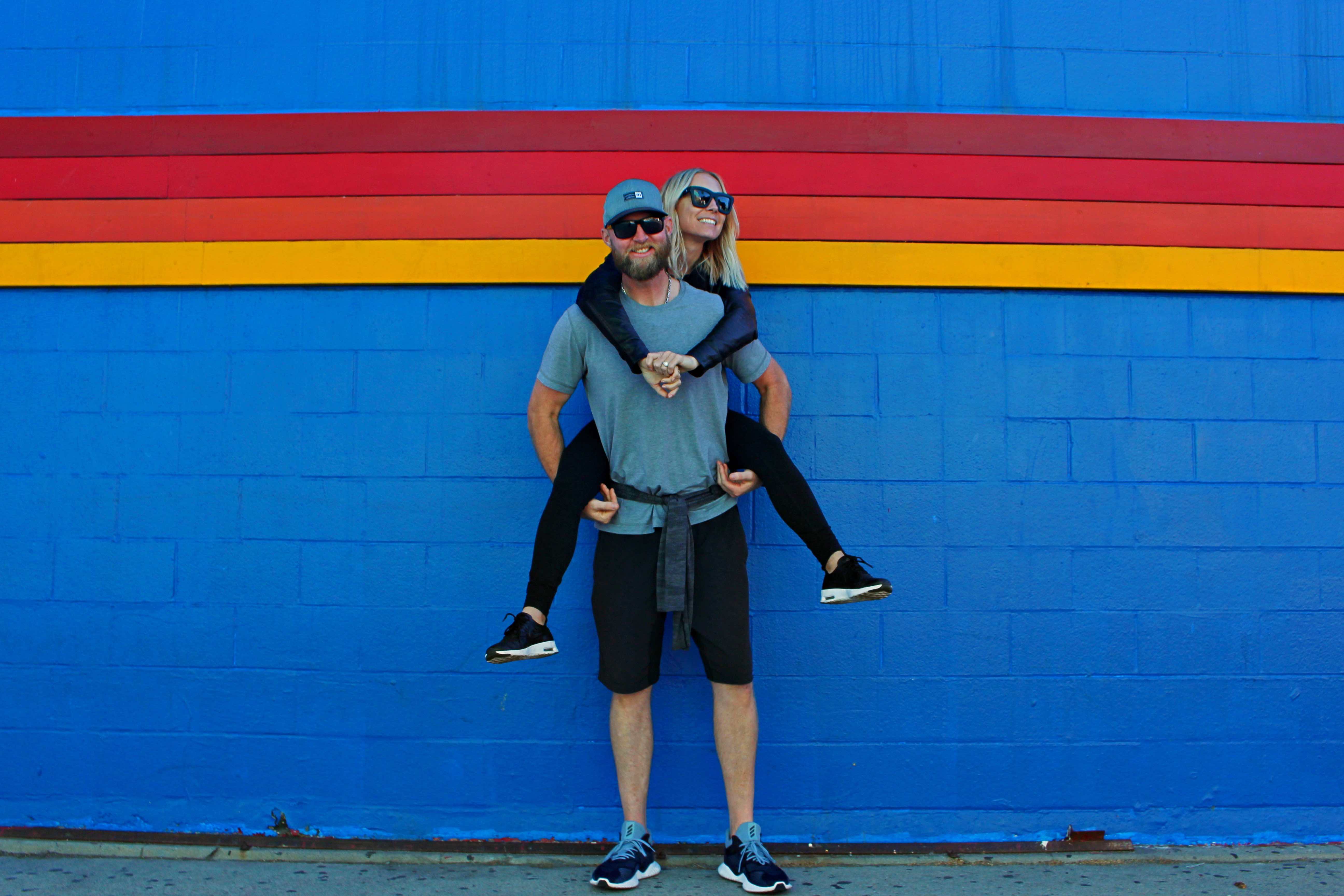 Mowellens founder Amy Duncan with her late husband Chris Duncan
