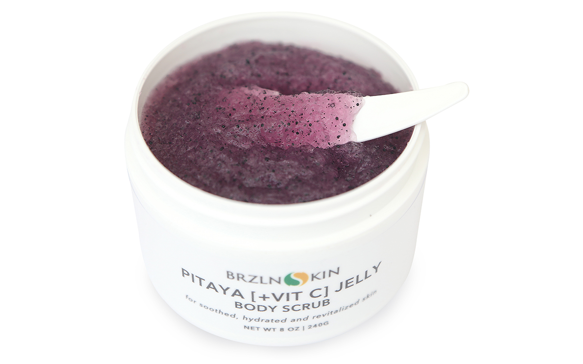 Brazilian supermodel Alessandra Ambrosio called the Pitaya & Vitamin C Jelly her “new favorite body scrub.”