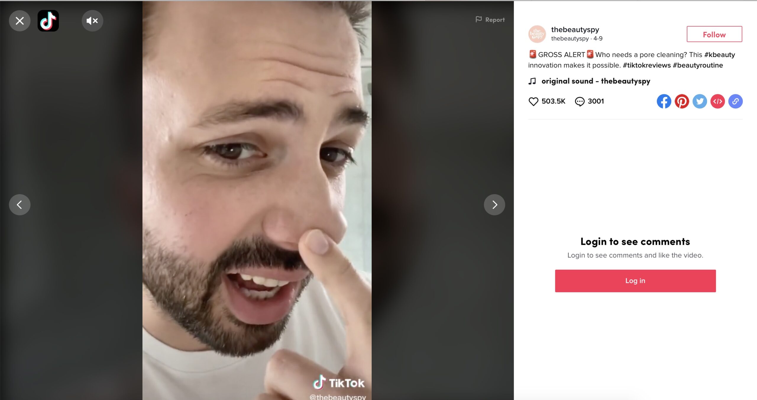 The Beauty Spy on TikTok