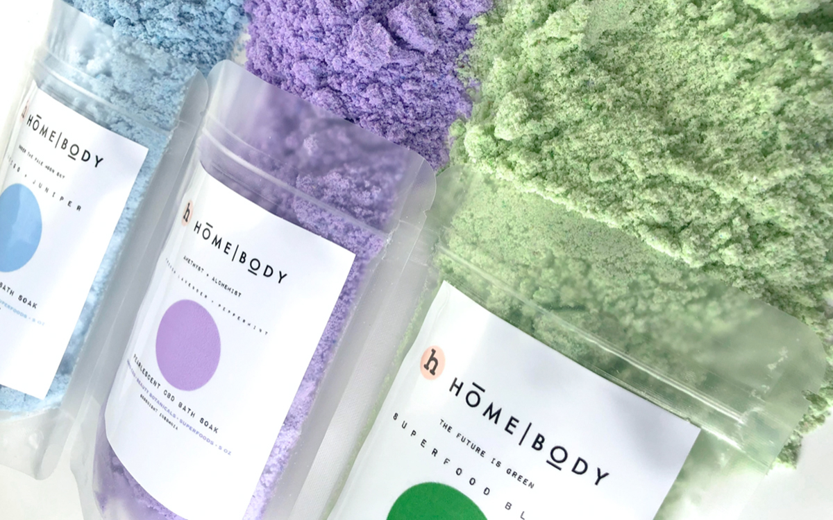 Rebecca Grammer-Ybarra, a two-time Food Network champion, is the first black woman to win a televised baking competition show. Now she’s the founder of Homebody, a full spectrum CBD infused collection of bath soaks.