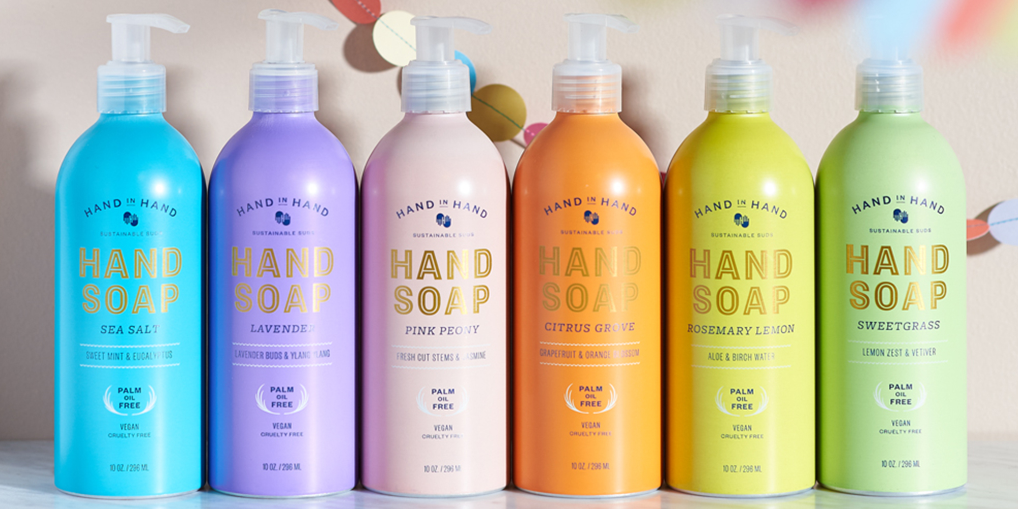 In A Step For Sustainability Hand In Hand Puts Liquid Hand Soap