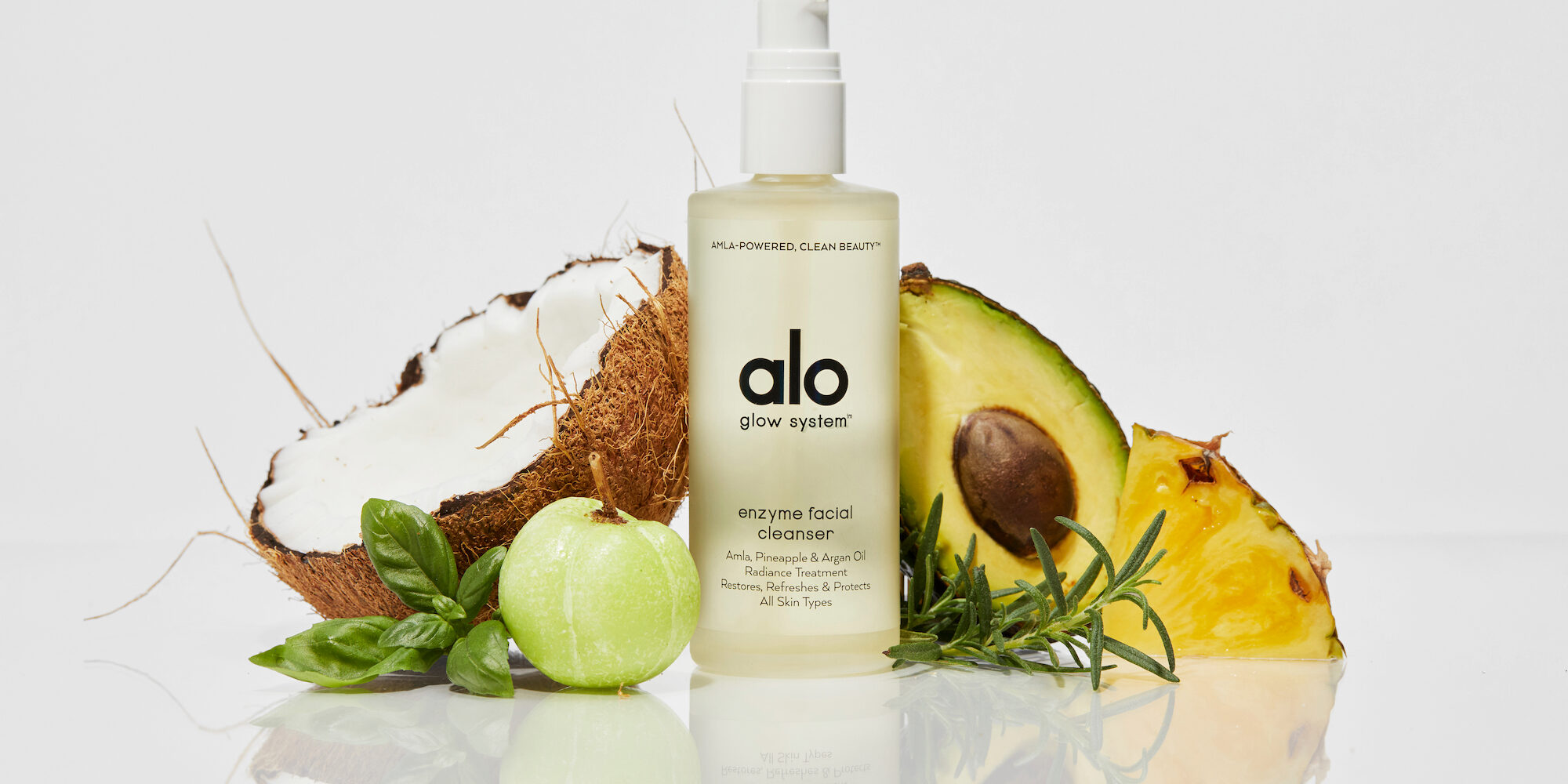 Alo Yoga Expands From Sports Bras To Skincare With Alo Glow System