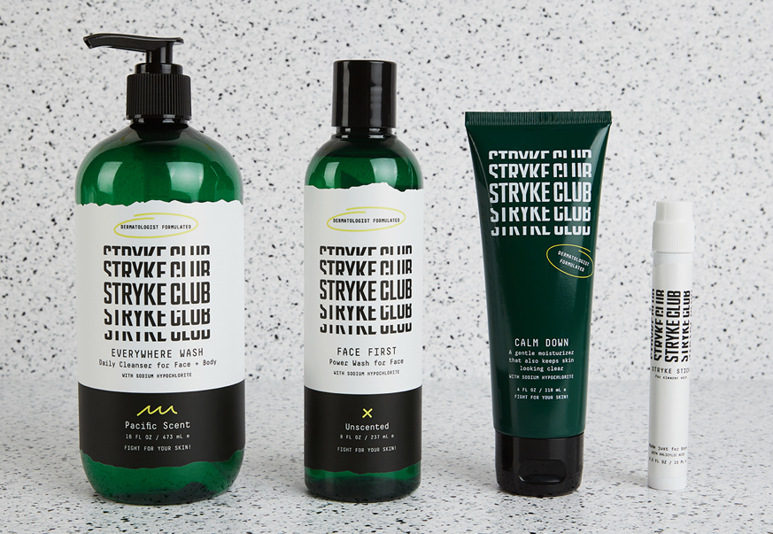 Stryke Club Brings Skincare For Teen Boys To Target