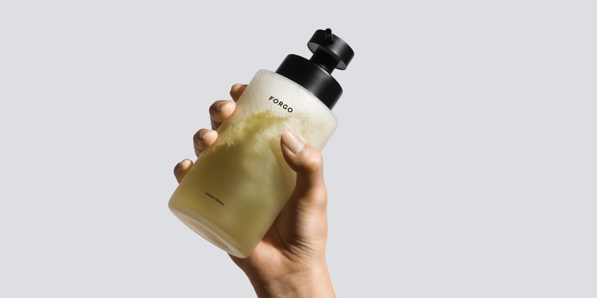 New Powder-To-Liquid Hand Wash Brand Forgo Is Sustainable Minimalism Personified