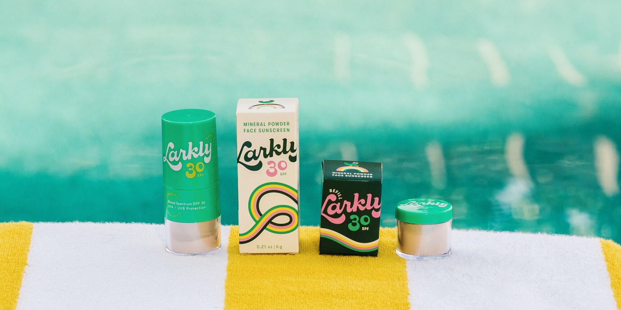 Starting With Powder Sunscreen, Larkly Wants To Make Sun Protection Simple And Fun