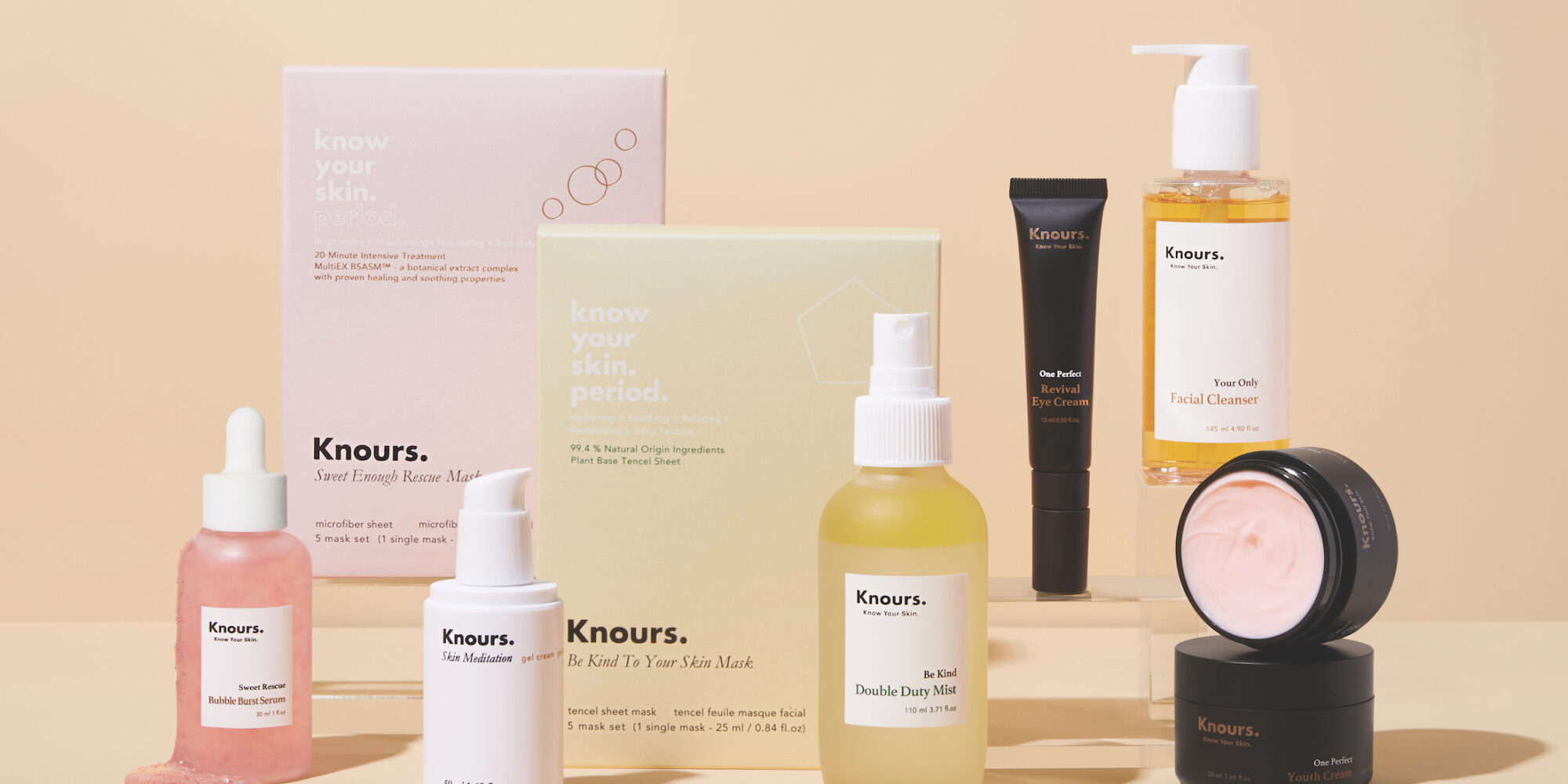 K-Beauty Brand Knours Hits Refresh To Hone Its Focus On The Hot Hormonal Skincare Category