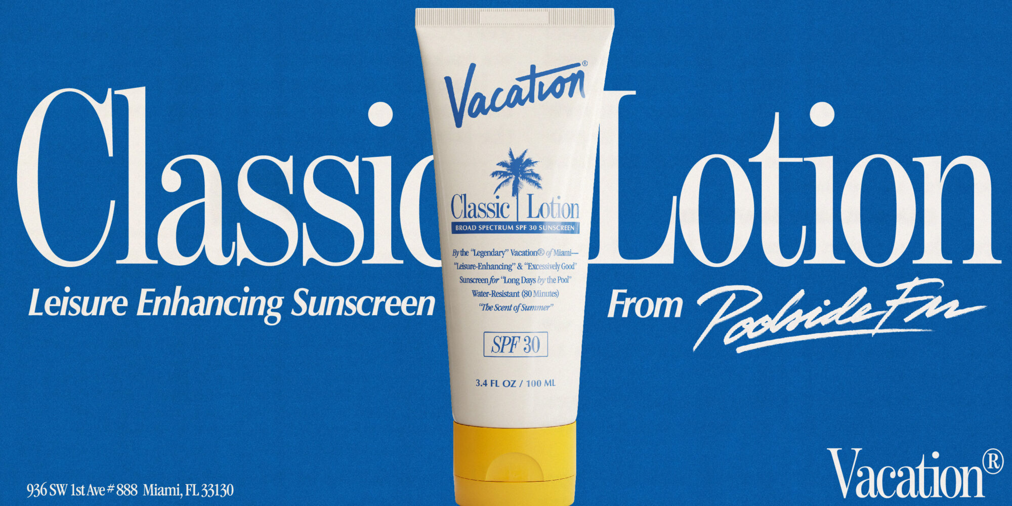 VC-Backed Vacation By Poolside FM Is Bringing Nostaglia, Good Vibes And Some Serious Sunscreen To Market