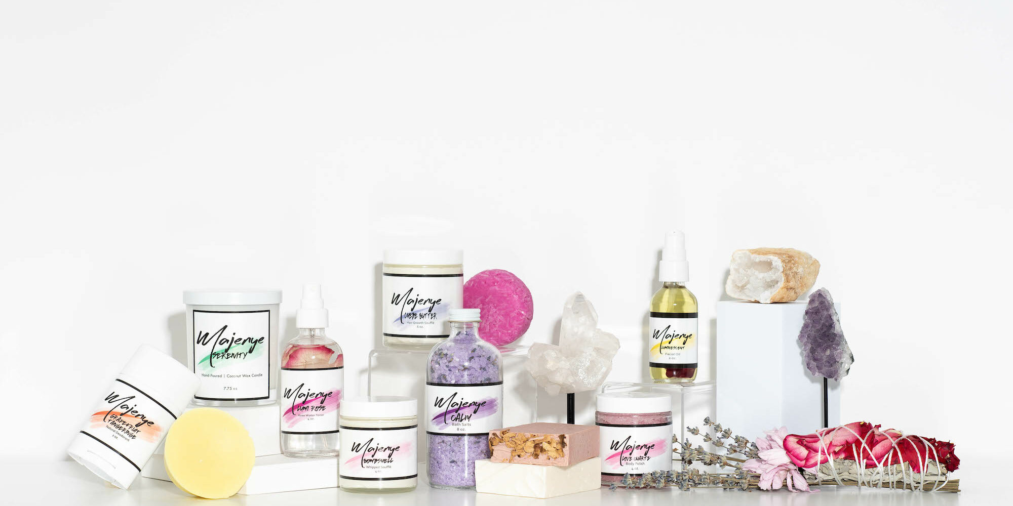 Majenye Founder Yetunde Alabi Manifested Her Crystal-Infused Beauty Brand Into Whole Foods