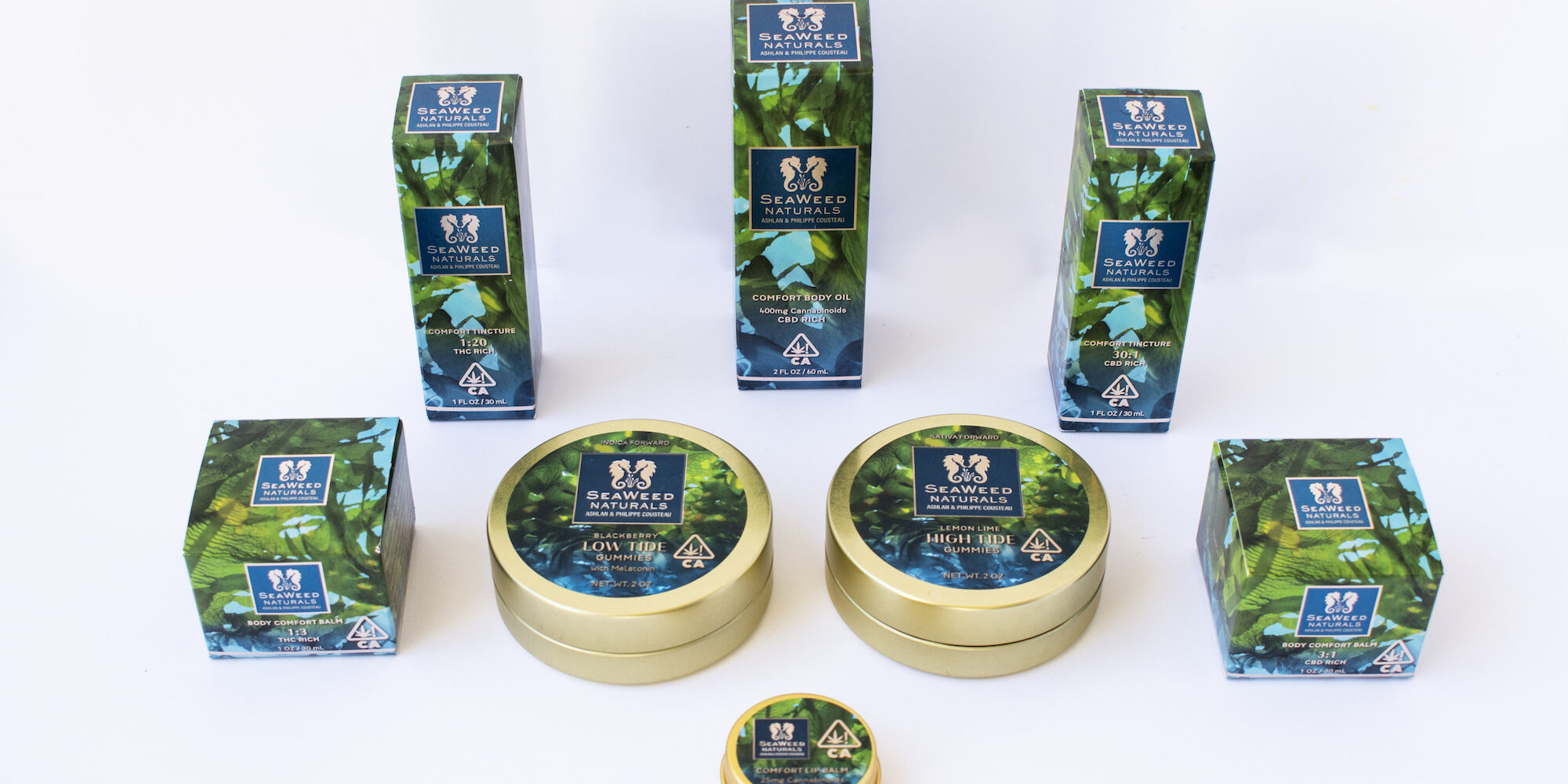 Cousteau Family Members Bring Seaweed And Land Weed Together In New Wellness Brand SeaWeed Naturals