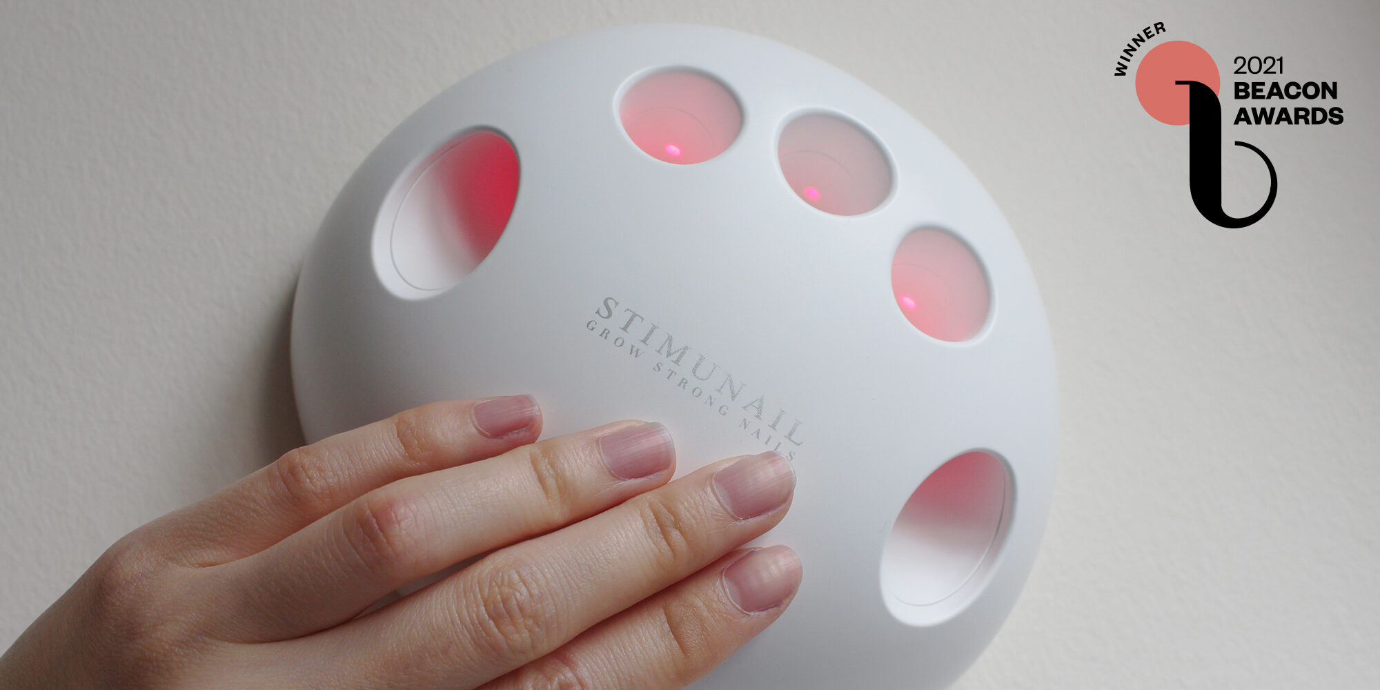 Beacon Award Winner Stimunail’s Device Uses Red Light, Heat And Vibration To Strengthen Nails