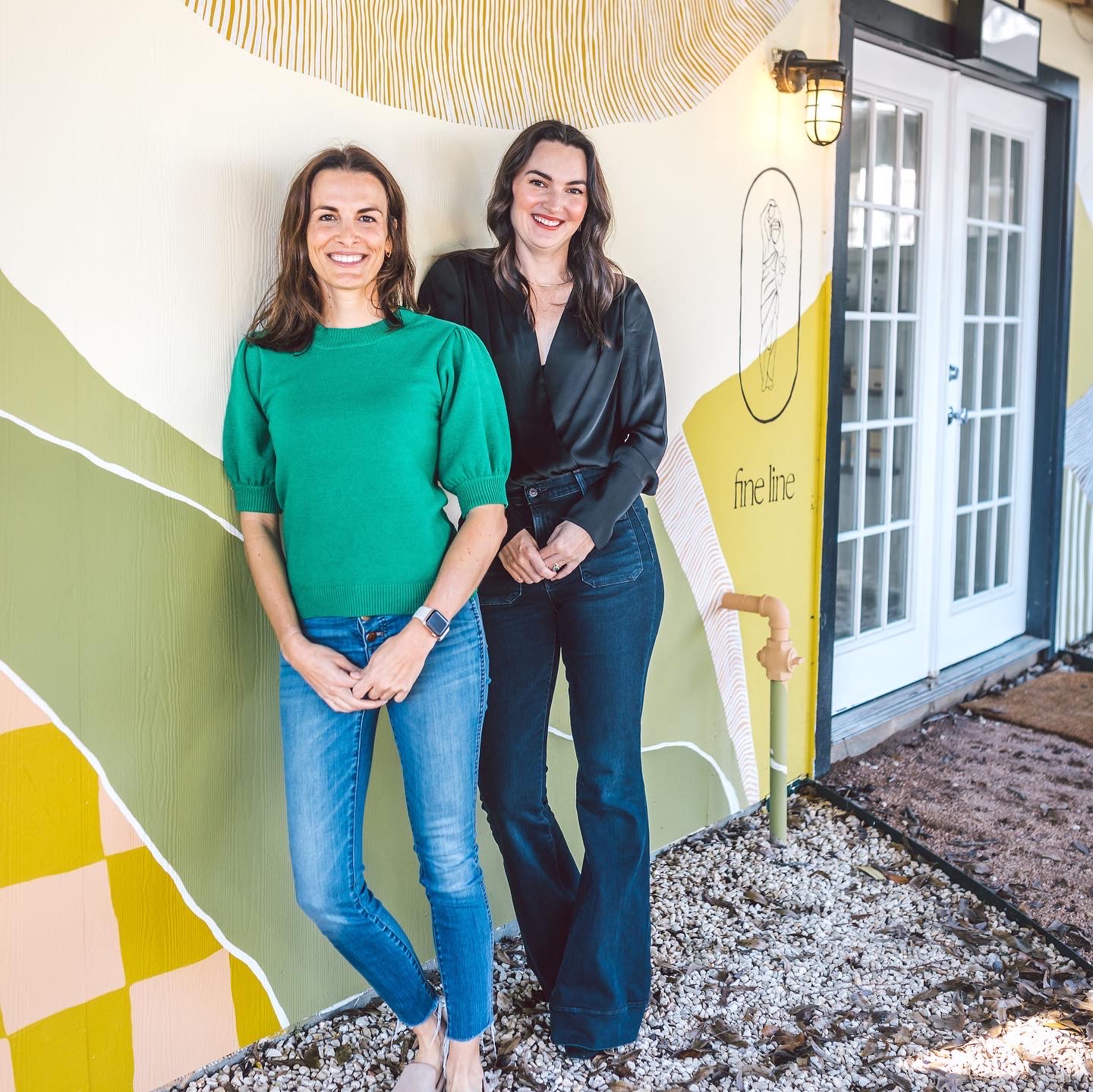 Fine Line co-owners Cissy DeLuca and Ashley Grabill Young