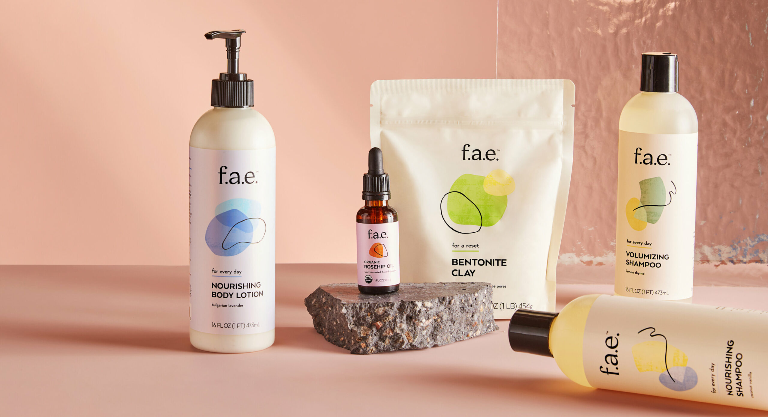 Thrive Market's new private-label beauty brand, f.a.e.