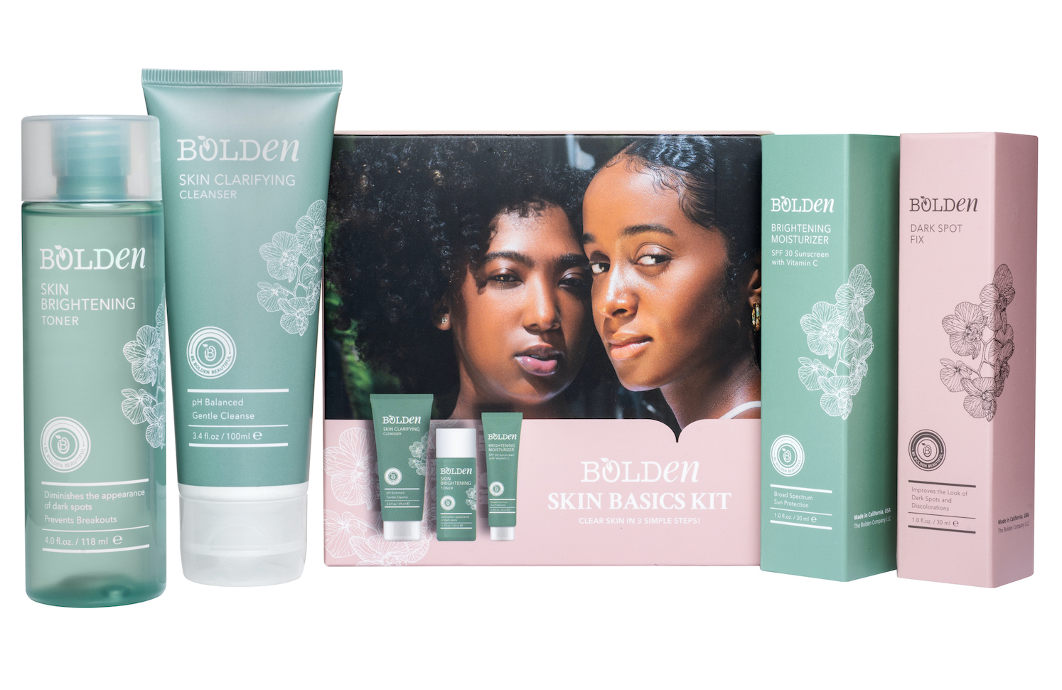 Bolden Skincare Launches Products For Melanin-Rich Skin At Walmart