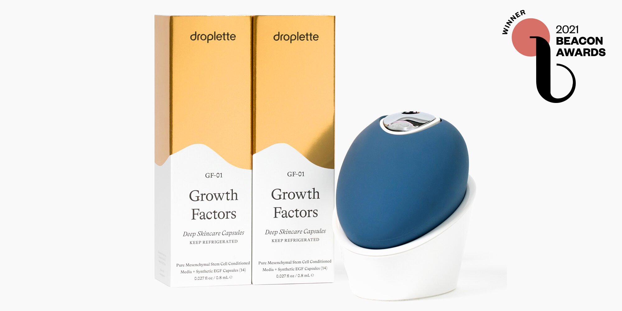 Beacon Award Winner Droplette Grows Portfolio Of Skincare Products To Pair With Its Signature Device