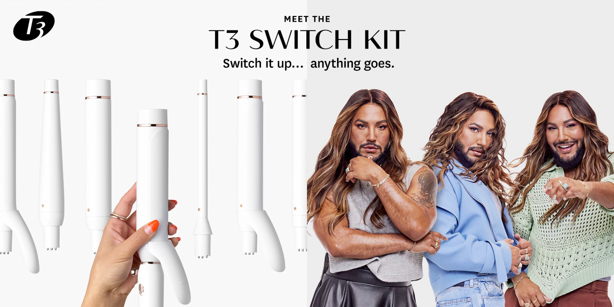 T3’s New Campaign Encourages People To Express Their Many Dimensions Using Hair Tools