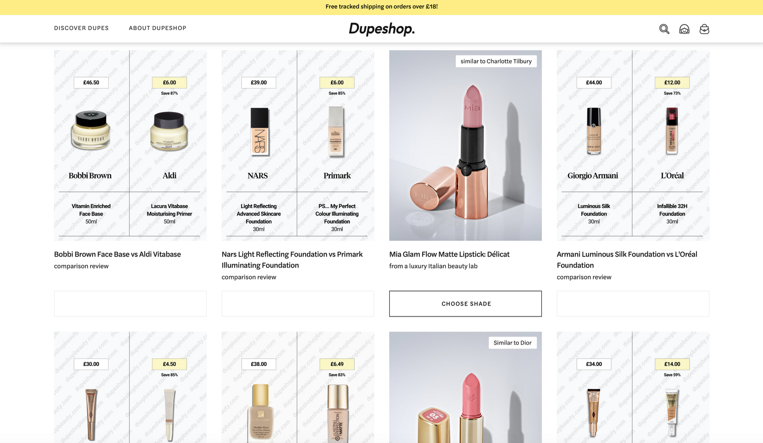 Dupeshop Wants To Help Beauty Consumers Be Savvier Shoppers