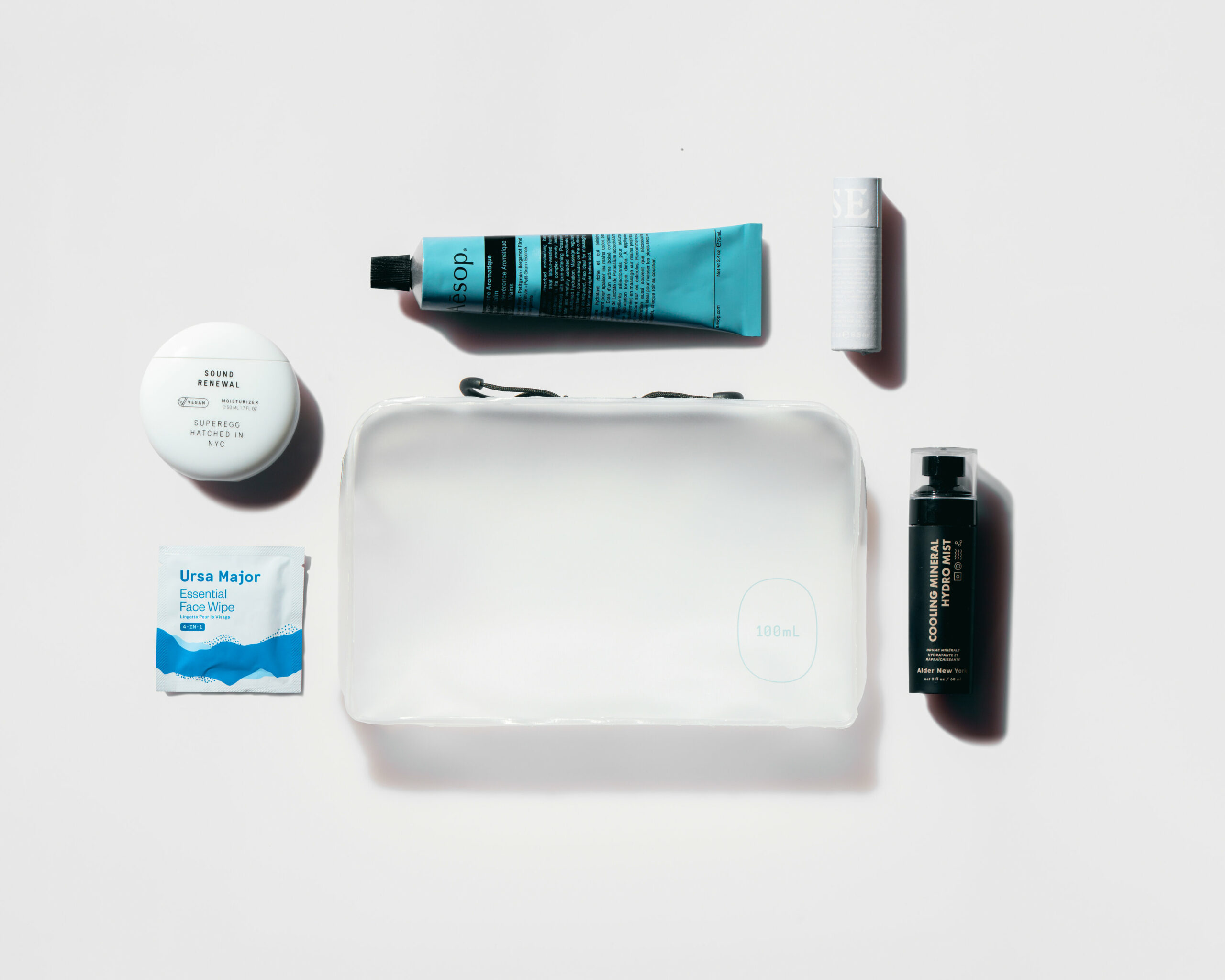 travel size beauty e-tailer, 100 mL