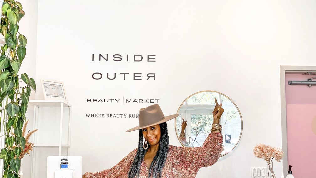 Clean Beauty Retailer Inside Outer Beauty Market Shutters